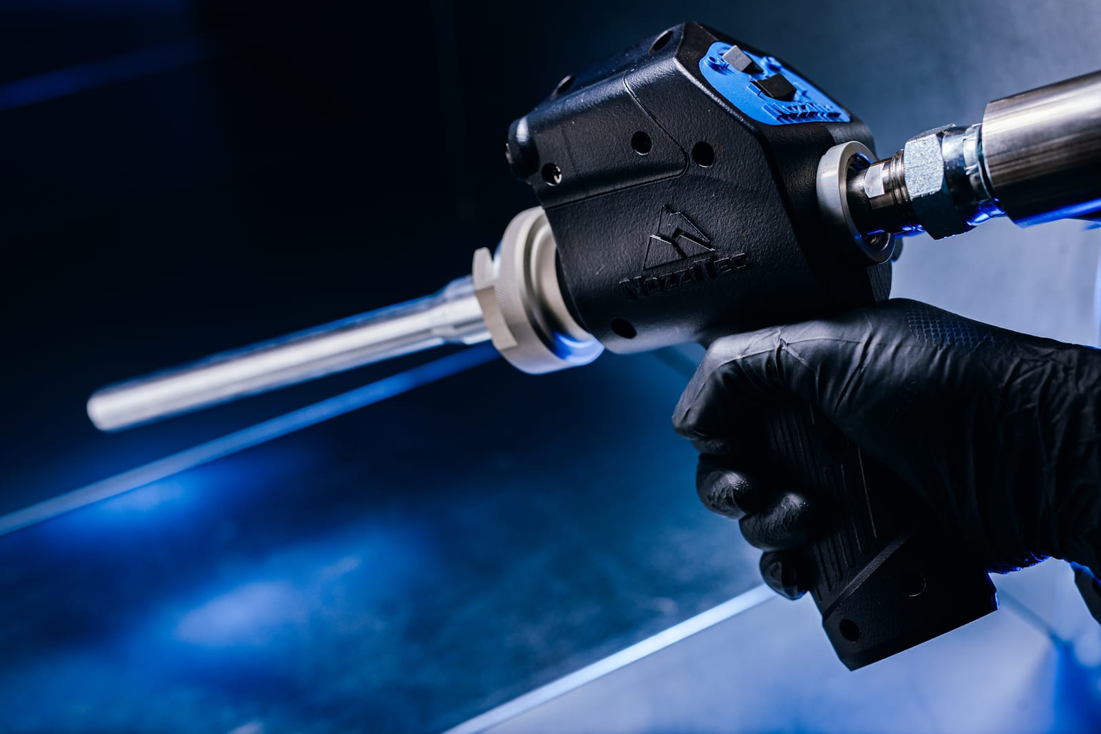 Pistol-Grip Blast Applicator
